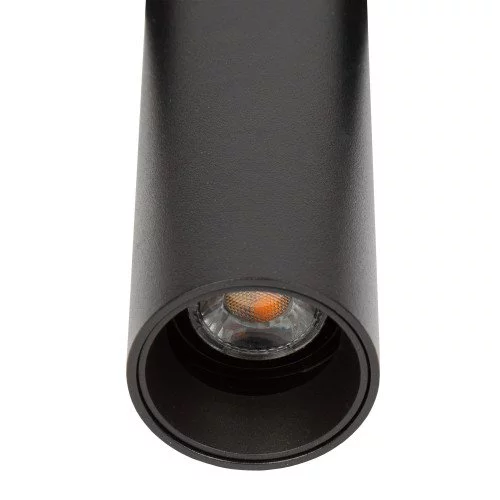 Binnenverlichting zwarte inbouwspot Aluminium