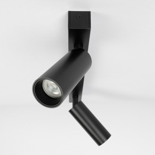 Binnenverlichting zwarte inbouwspot Aluminium