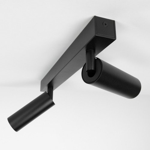 Binnenverlichting zwarte inbouwspot Aluminium