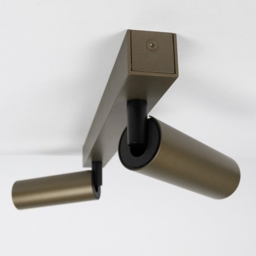 Binnenverlichting brons inbouwspot Aluminium