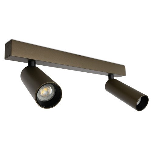 Binnenverlichting brons inbouwspot Aluminium