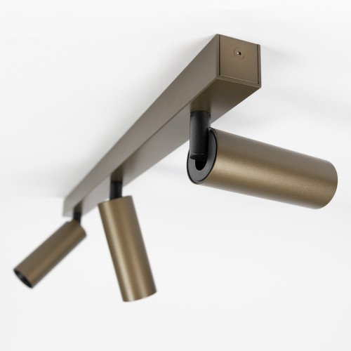 Binnenverlichting brons inbouwspot Aluminium