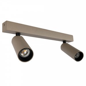 Binnenverlichting champagne inbouwspot Aluminium