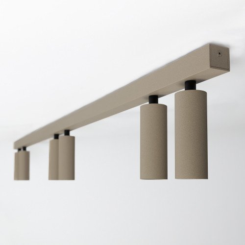 Binnenverlichting champagne inbouwspot Aluminium