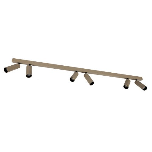 Binnenverlichting champagne inbouwspot Aluminium