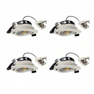 Ronde inbouwspot plafond wit dimbaar 82cm Ronde inbouwspot plafond wit dimbaar 82cm