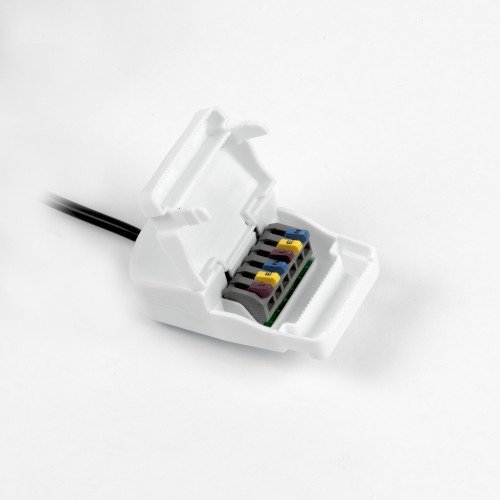 Inbouwspot zwart Ivar koperen ring Dimbaar LED