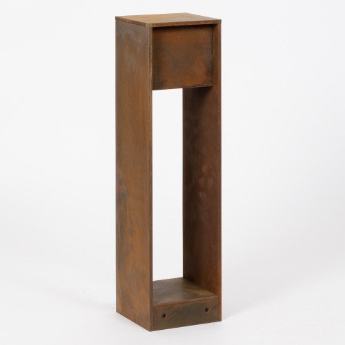 Tuinlamp cortenstaal vierkant modern GU10