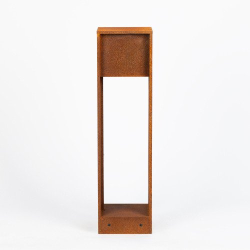 Tuinlamp cortenstaal vierkant modern GU10