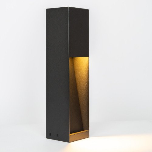 Tuinlamp zwart aluminium vierkant modern GU10