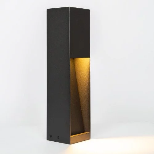 Tuinlamp zwart aluminium vierkant modern GU10