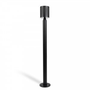 Tuinlamp Issy Medium zwart met grondspie en LED