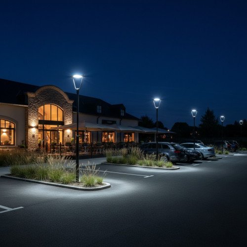 Buitenlamp Bern Lantaarn zwart aluminium modern