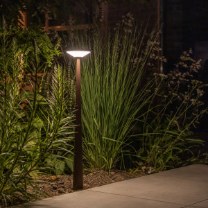 Buitenlamp Elin tuinlamp corten aluminium modern