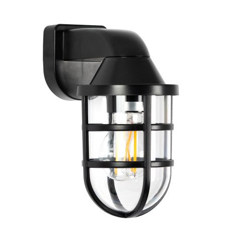 Buitenlamp Davi muurlamp zwart modern