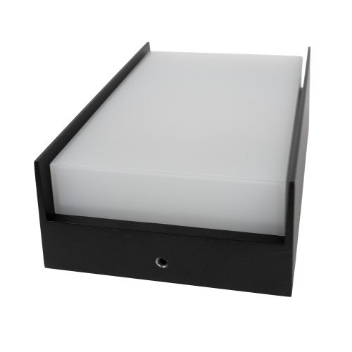 Buitenlamp Lincoln muurlamp zwart aluminium modern