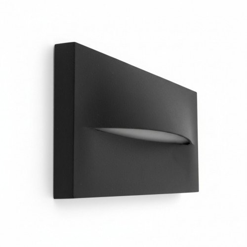 Buitenlamp Paxton downlighter zwart aluminium modern