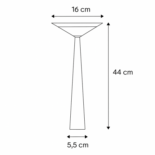 Buitenlamp Elin tuinlamp zwart aluminium modern