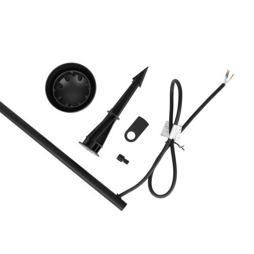 Zwart Lina Tuinlamp 60cm aluminium IP65