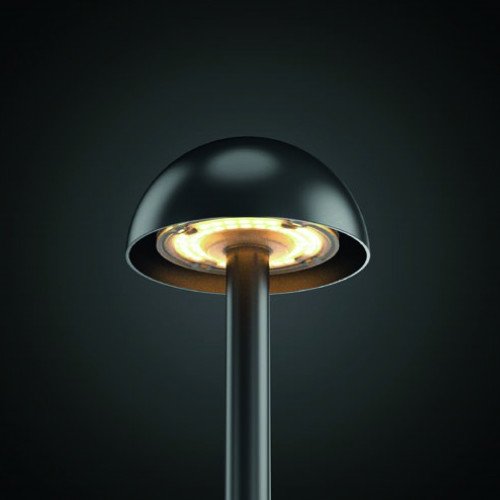Zwart Lina Tuinlamp 60cm aluminium IP65