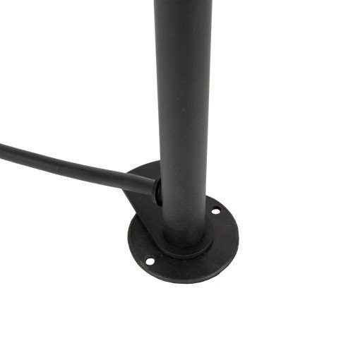 Zwart Ayla Tuinlamp 60cm aluminium IP65 met grondspie