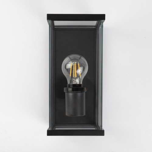 Buitenlamp Toledo muurlamp aluminium zwarte strak