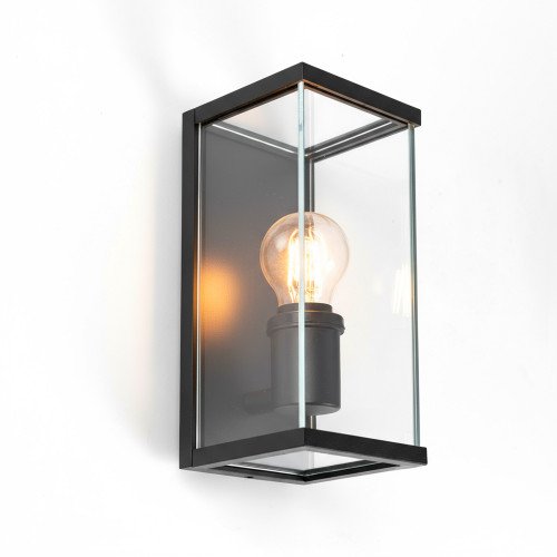 Buitenlamp Toledo muurlamp aluminium zwarte strak