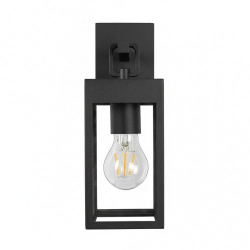 Buitenverlichting Cartagena muurlamp zwart aluminium