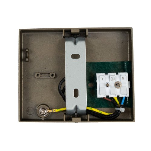 Binnenverlichting Mila opbouwspot brons aluminium modern