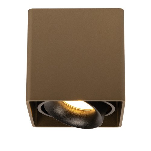 Binnenverlichting Bjorn opbouwspot brons modern