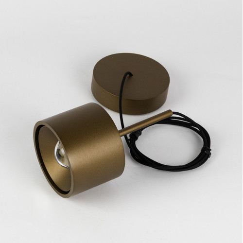 Binnenlamp June hanglamp brons aluminium modern