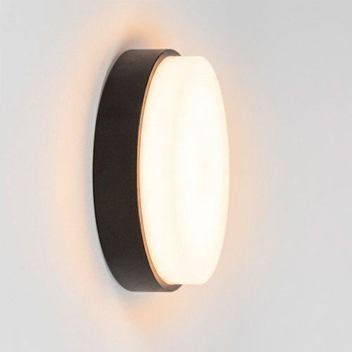 Buitenlamp Cedric muurlamp zwart aluminium modern