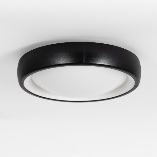 Buitenlamp Flint muurlamp zwart modern aluminium