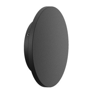 Buitenlamp Eclips wandlamp small zwart aluminium modern
