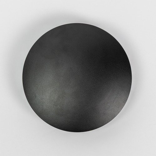 Buitenlamp Eclips wandlamp medium zwart aluminium modern