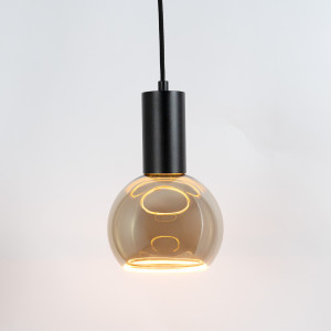Binnenlamp Luxum hanglamp zwart aluminium modern