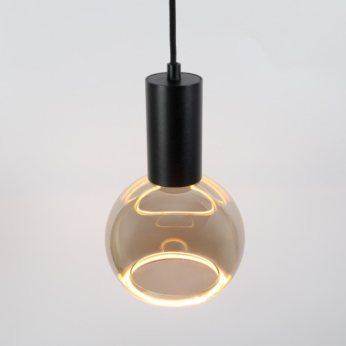 Binnenlamp Luxum hanglamp zwart aluminium modern