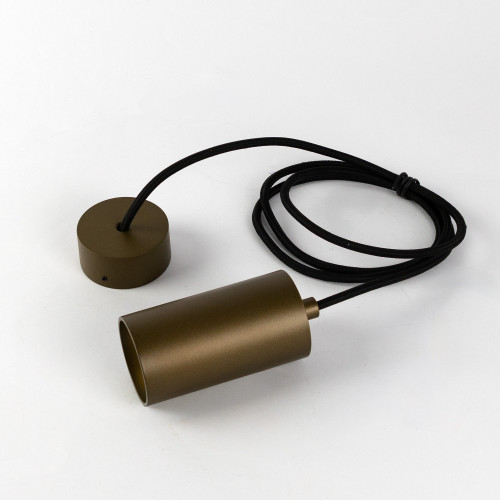 Binnenlamp Luxum hanglamp brons aluminium modern