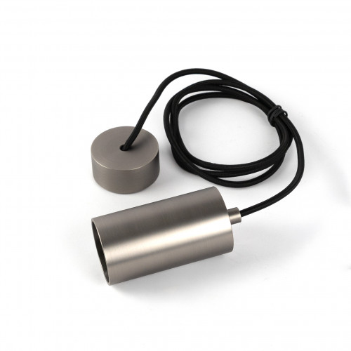 Binnenlamp Luxum hanglamp gun metal aluminium modern