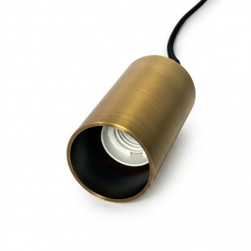 Binnenlamp Luxum hanglamp brons aluminium modern