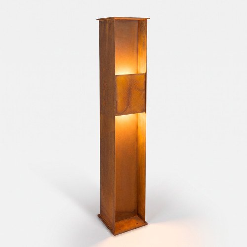 Buitenverlichting Ferro 100 tuinlamp cortenstaal