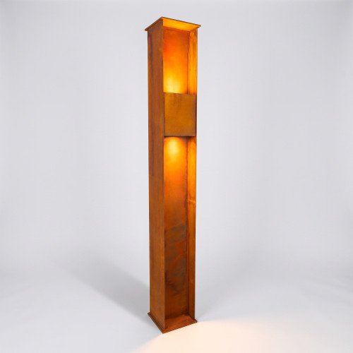 Buitenverlichting Ferro 140 tuinlamp cortenstaal