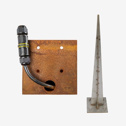 Buitenverlichting Ferro 115 tuinlamp cortenstaal