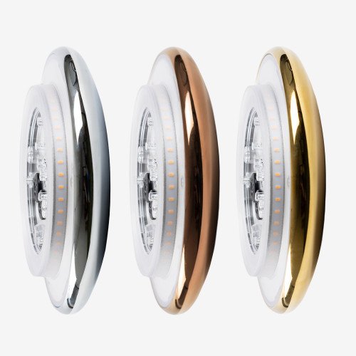 Binnenlamp Auris muurlamp chrome modern LED