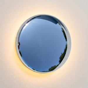 Binnenlamp Auris muurlamp chrome modern LED