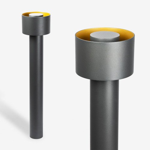 buitenlamp Leeds tuinlamp Antraciet aluminium modern