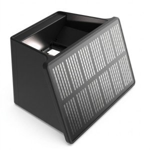 Buitenlamp Mitch solar muurlamp zwart modern