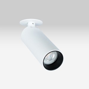 Binnenverlichting Vigo inbouwspot wit aluminium