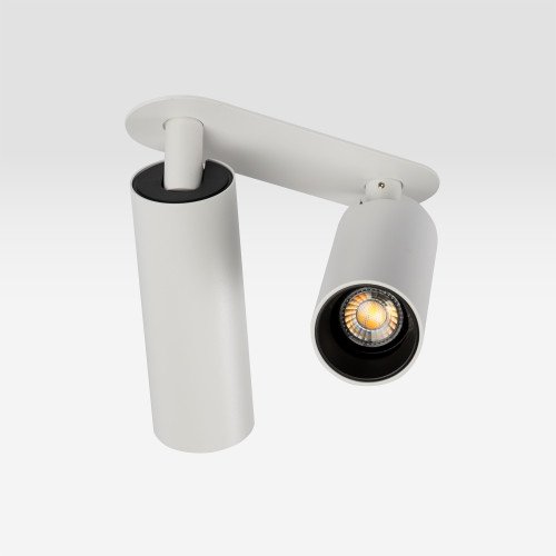 Binnenverlichting Vigo 2-lichts inbouwspot wit