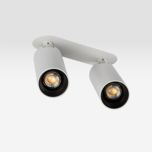 Binnenverlichting Vigo 2-lichts inbouwspot wit
